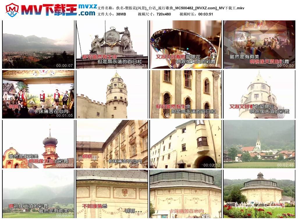 佚名-塑胶花(风景)_台语_流行歌曲_MC500482